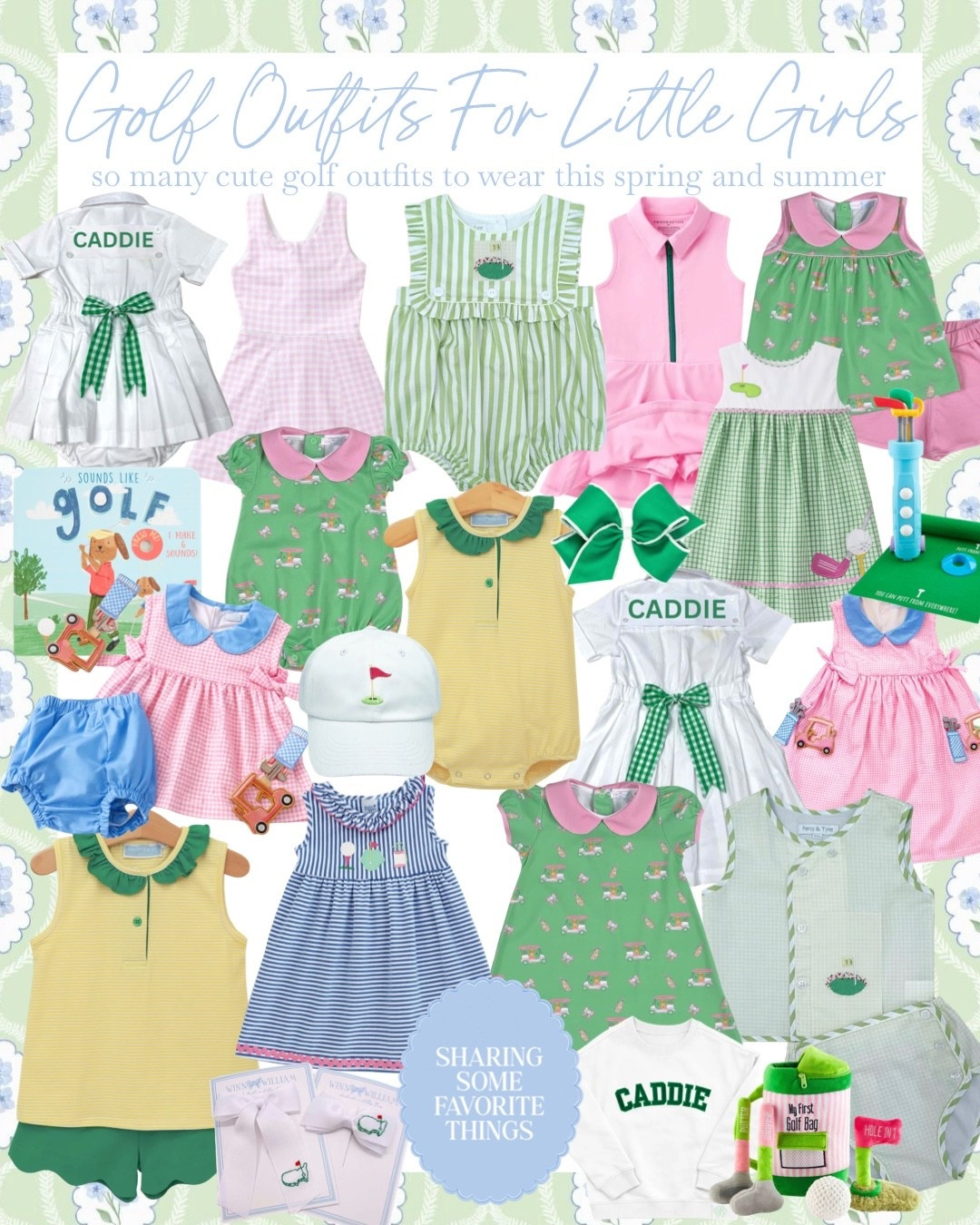 Today (3/30) only, there’s a 25% off SITEWIDE sale on orders over $100 with code: BUNNY 🐰

So many cute golf outfits for boys and girls this season and they are perfect for spring and summer… especially with golf season and Masters week right around the corner ⛳️🌸🩵☀️

These are the kinds of outfits that look so cute for the course, family outings, church, or just a sunny day outside ☀️

I rounded up some of the cutest options that are perfect for Masters parties, golf tournaments, and all the warm weather days ahead for your little ones to look adorable all spring and summer🌷

If you see one you love, grab it fast because the cutest styles are already selling out quickly as Masters week approaches✨

#golfstyle #golf #golffer #golfing #golfseason #golfoutfit #pga #masters #themasters #augusta #littlegirlstyle #mastersstyle #kidsgolf #girlfashion #girlstyle #girloutfits #toddlerstyle #babystyle #babygirl #littlegirl #girls #spring #springstyle #persnicketyshop #grandmillenialstyle #preppy #preppystyle #southern #southernstyle #mastersweek #southernstyle #childrensboutique 


#LTKBaby #LTKSaleAlert #LTKKids