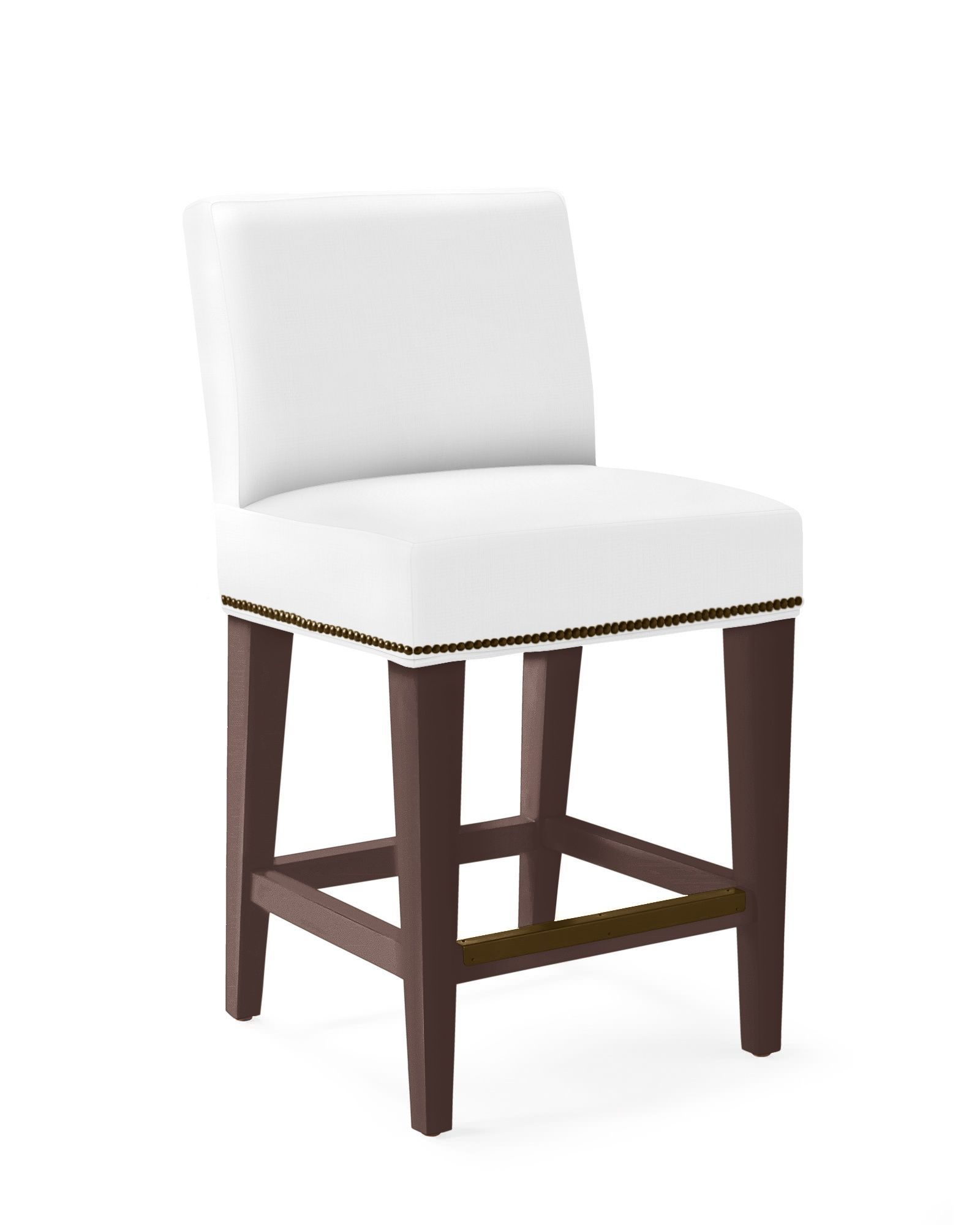Ross Counter Stool with Nailheads | Serena and Lily