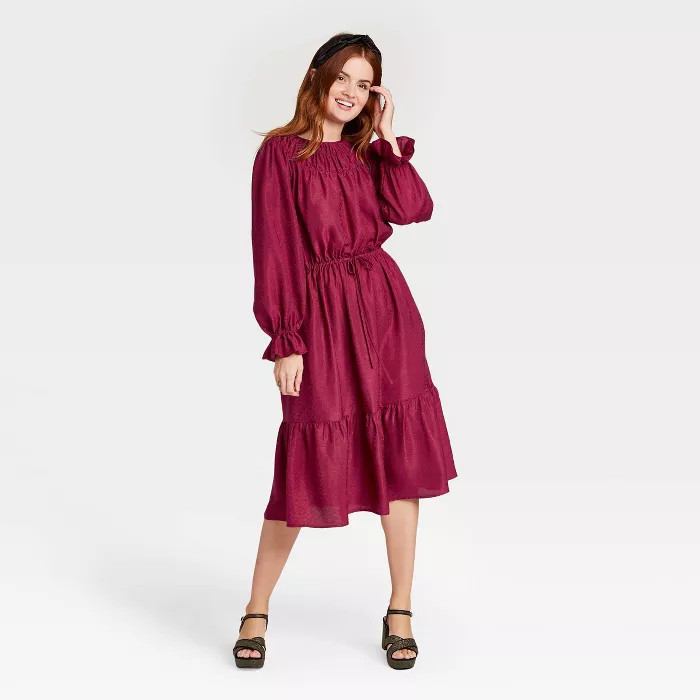 Women's Long Sleeve Dress - A New Day™ | Target