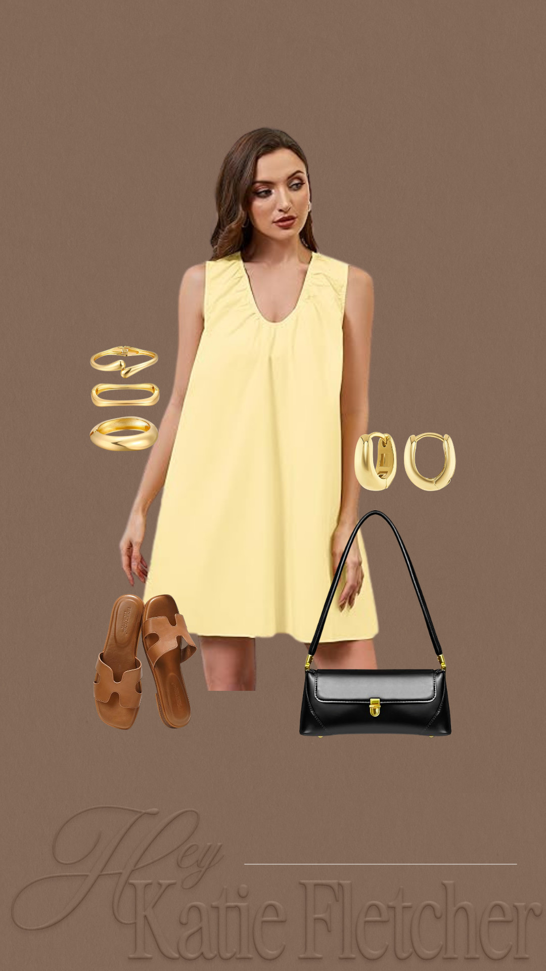 Butter yellow date night look 💛 All pieces are from Amazon and easy to mix and match. Shop the looks on my LTK! 

 #LTKSpringSale #LTKgrwm #LTKSeasonal