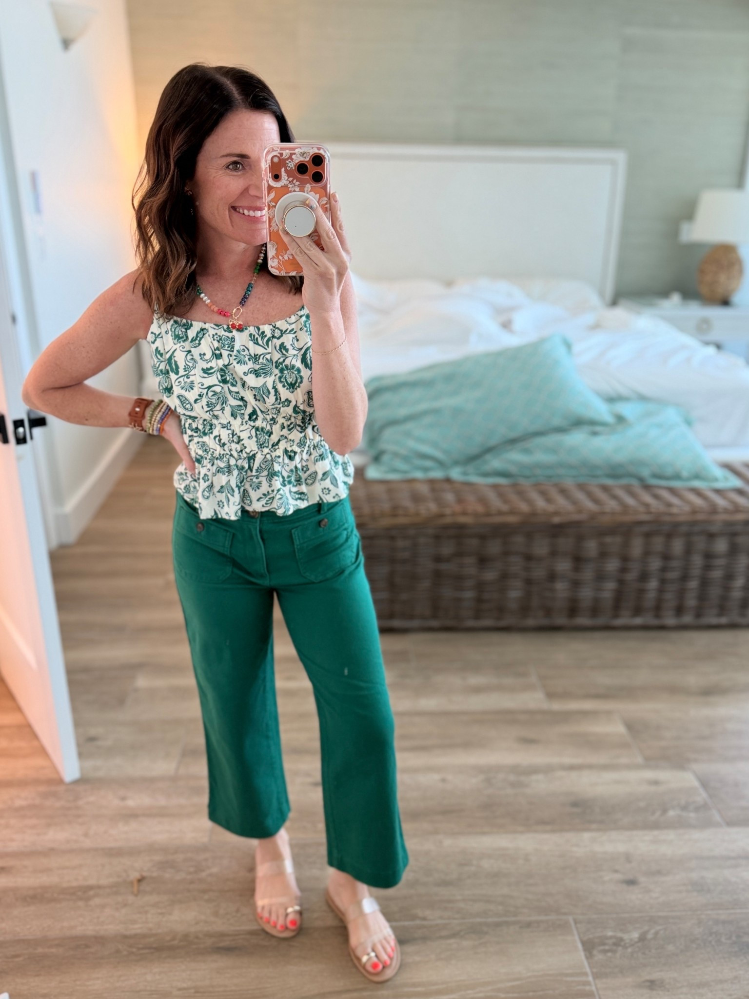 Top: XXS Petite 
Pants: 0P

#LTKOver40 #LTKPetite