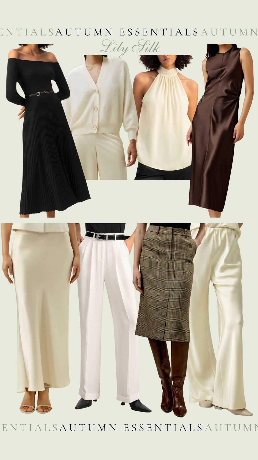 My favourite LilySilk Items! Use my discount code LeonoraYT20 for 20% off! 🤍✨

#LTKluxury #LTKdresses #LTKwinter