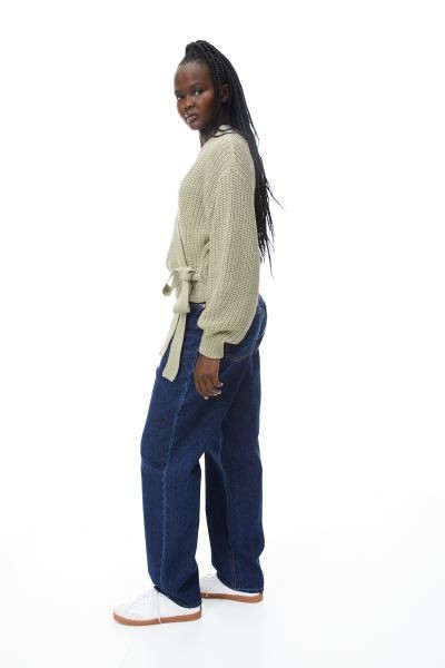 Rib-knit Wrap Cardigan | H&M (US + CA)