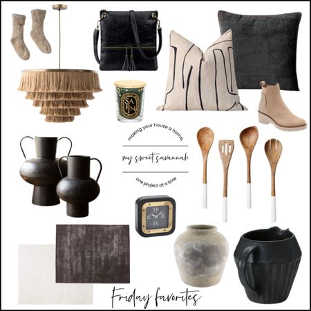 This weeks Friday favorites has some great #giftideas as well! Pillows, housewares, rugs, pots, vases, cozy fleece lined socks, waterproof boots, and more.

#LTKhome #LTKHoliday #LTKshoecrush