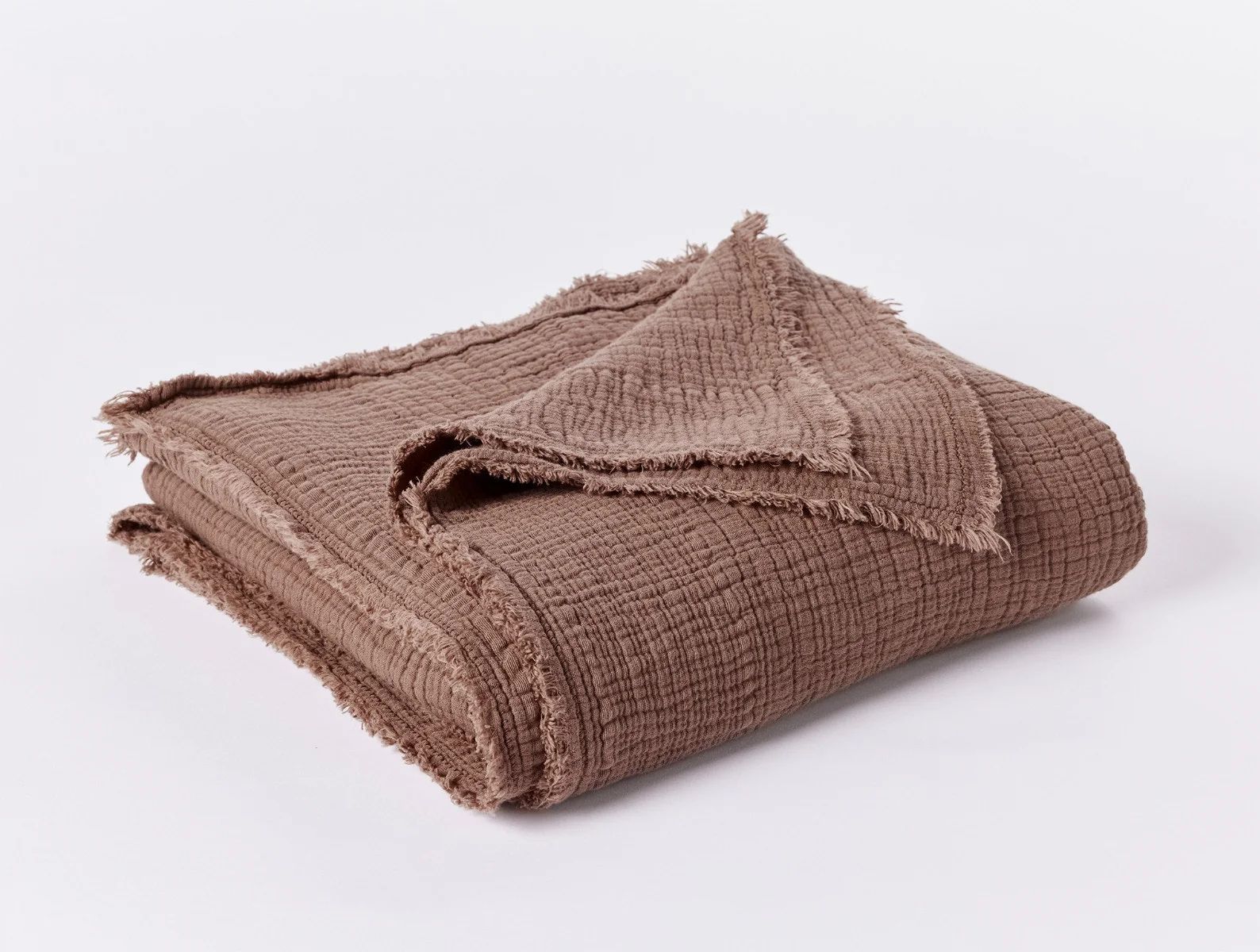 Topanga Organic Matelasse Throw | Coyuchi Inc.