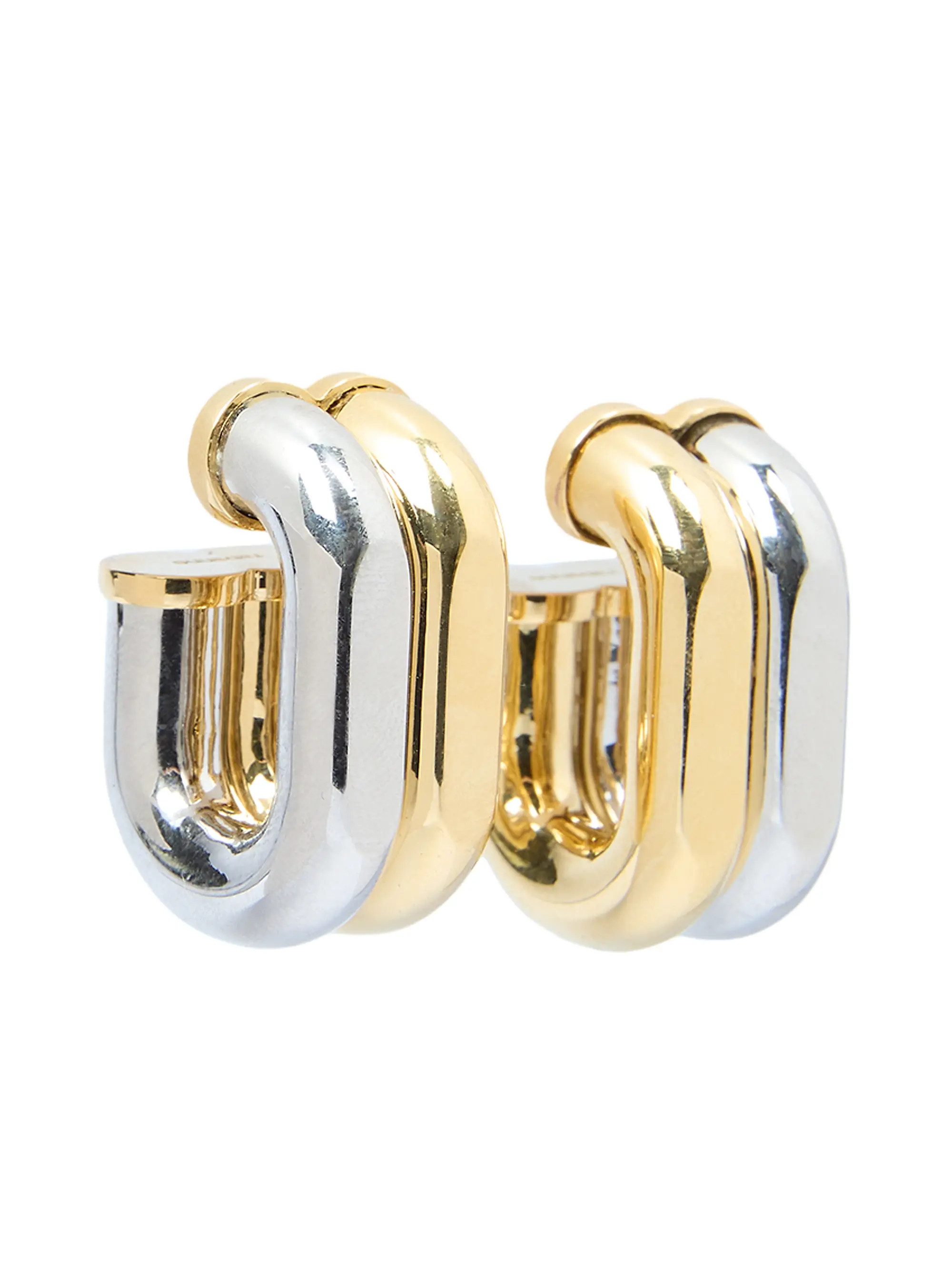 Rabanne Boucle D'oreill Two-Tone Ear Cuffs | Saks Fifth Avenue | Saks Fifth Avenue