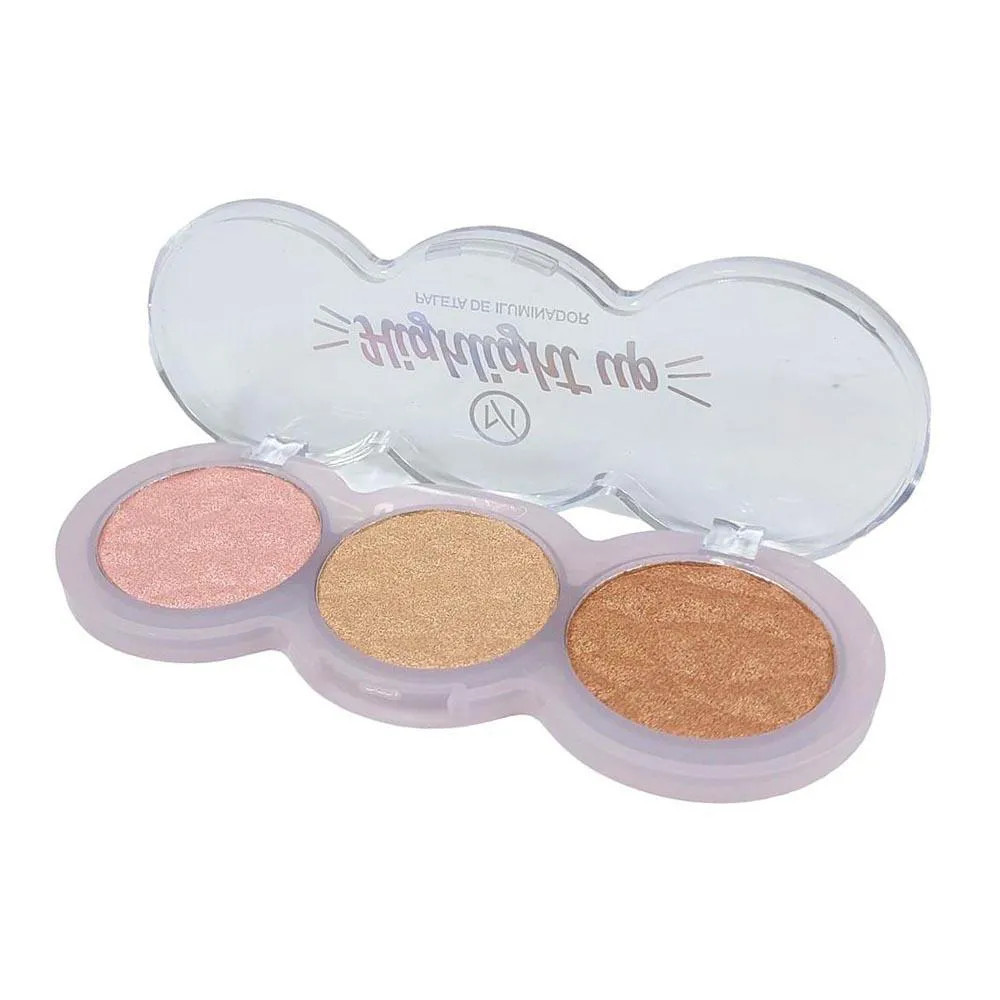 Paleta Trio De Iluminador Highlight Up Mylife My8260 01 | DrogaRaia (BR)