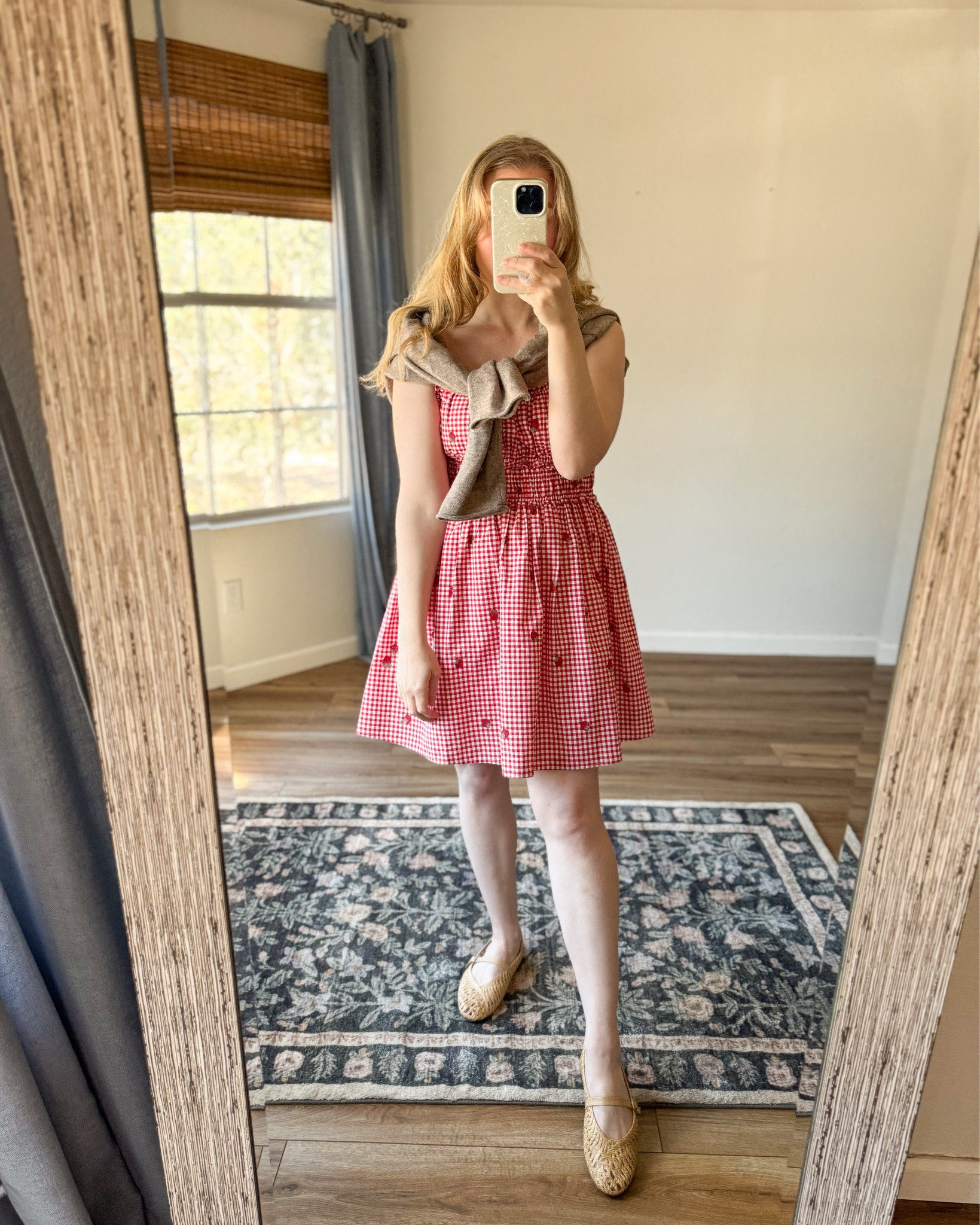 sweet little springtime outfit 🍓 perfect for easter brunch, spring get-togethers and farmers market weekends. @abercrombie has the cutest spring clothes this year. all tts and wonderful quality. 

#LTKootd #LTKSaleAlert #LTKSpringSale