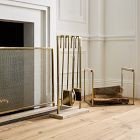 Modern Stone Fireplace Tool Set | West Elm (US)