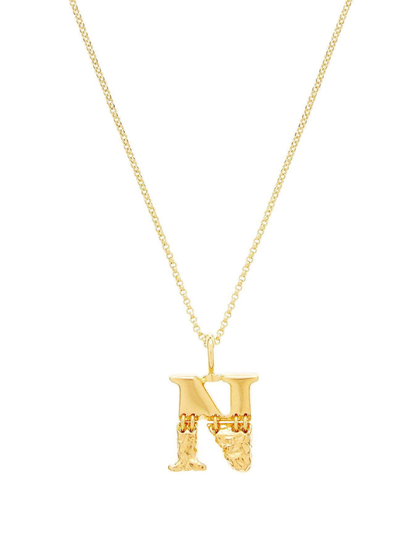 Initial-pendant necklace (N-Z) | Chloé | Matches (US)