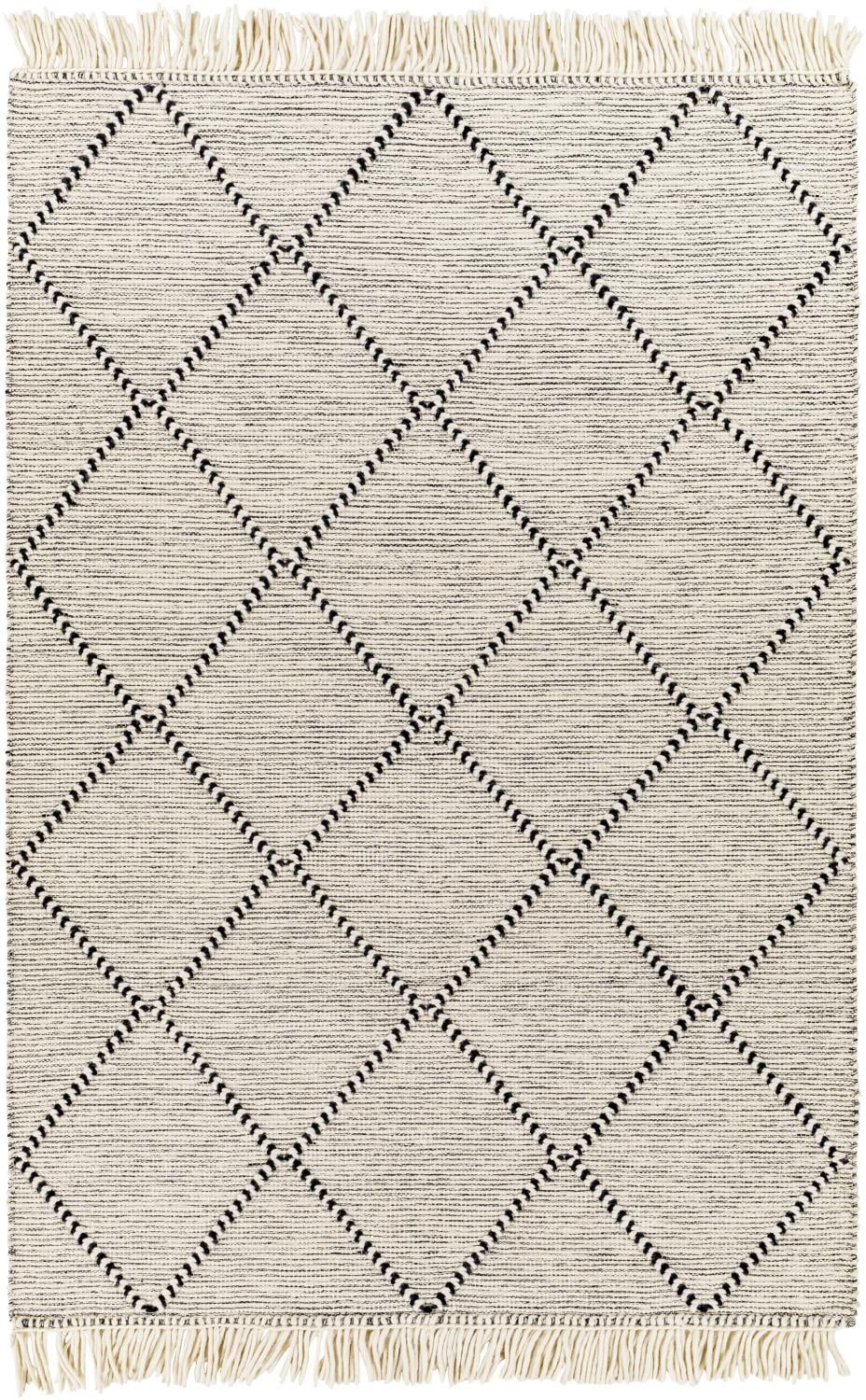 Surya Uttar Global Wool And Polyester 6' x 9' Rectangle Rugs UTT2302-69 | Walmart (US)
