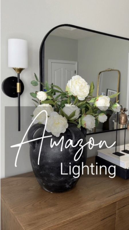 “Cutting the Cord” with sconces can be a game-changer. It allows you the flexibility to place them wherever you like and add the perfect ambiance to any room. They are so easy to install, and all you need is a battery powered lightbulb for illumination. 
#amazonhome #amazonfinds #homedecor #wirelesssconces #batterypoweredlightbulb

#LTKVideo #LTKstyletip #LTKhome