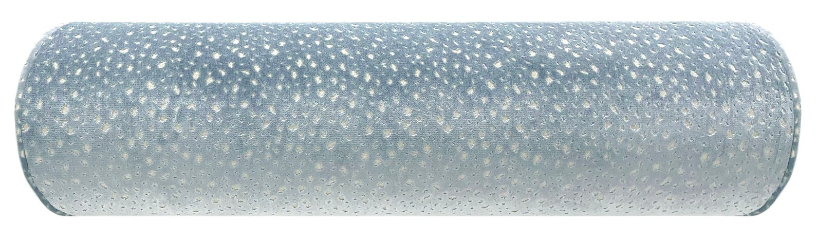 The Bolster : Antelope Cut Velvet // Cerulean Blue | blue bolster pillow | bedroom decor | design... | Etsy (Global)