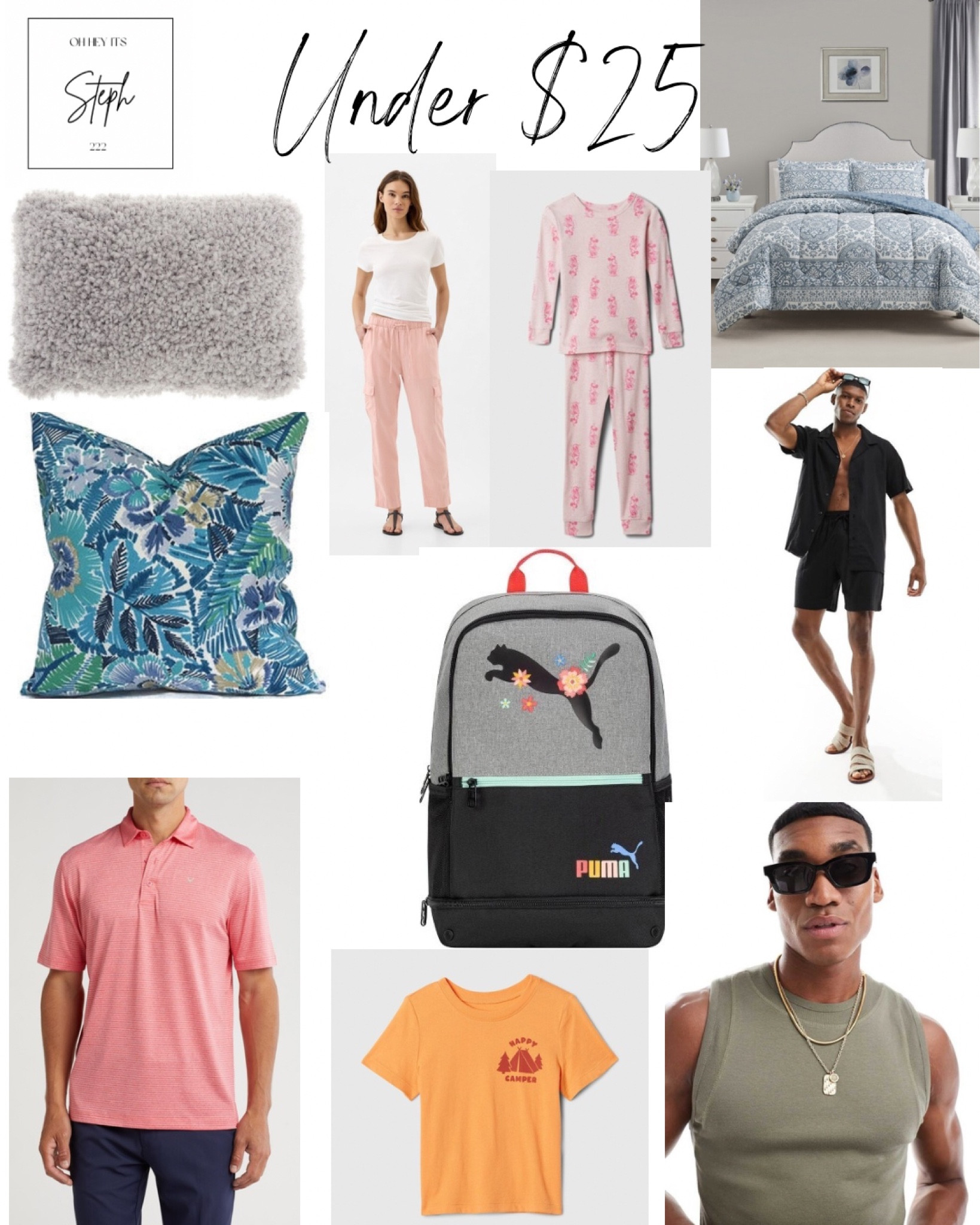 Under $25



Golf polo, Callaway, Nordstrom rack, baby tshirt, gap factory, slim square sunglasses, asos, outdoor pillow cover, Etsy, puma backpack, target, linen blend beach shorts, Shag Throw Pillow, Organic Cotton Minnie Mouse PJ Set, gap, 3-Pc Comforter Set, Macys, Mid Rise Easy Linen-Blend Cargo Pants

#LTKSaleAlert #LTKFindsUnder50 #LTKHome