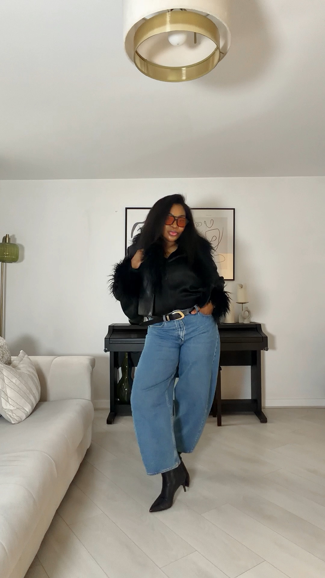 The mid rise barrel leg jeans I am loving! 

#LTKuk #LTKmidsize #LTKspring