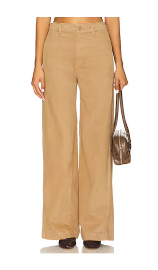 Maddi Trouser in Sand | Revolve Clothing (Global)