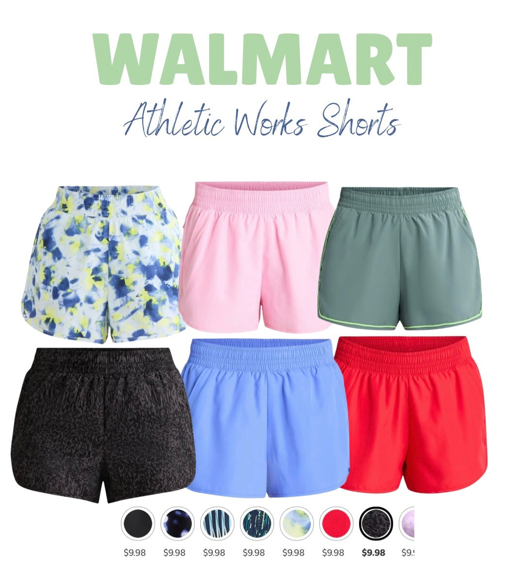 Walmart Athletic Works Shorts

#LTKFindsUnder50 #LTKActive #LTKMidsize