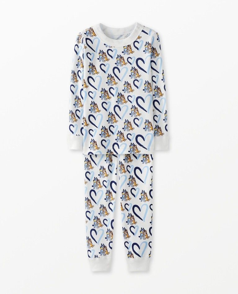 Bluey Long John Pajama Set | Hanna Andersson