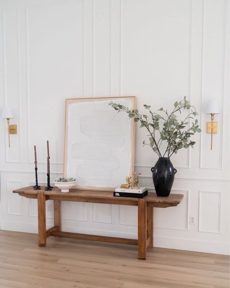 Elevate your entryway table decor with this inspo! Perfect for minimalist lovers who love white and black tones!
#homedecor #neutralstyle #furniturefinds #springrefresh

#LTKhome #LTKSeasonal #LTKstyletip