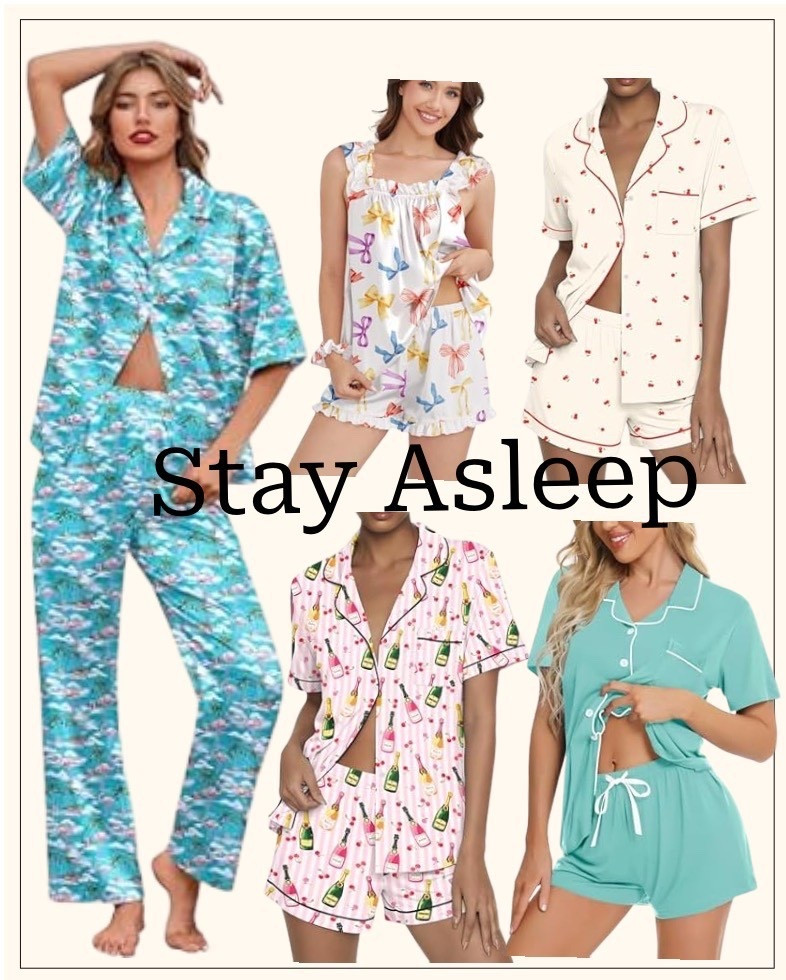 Cute and Comfortable Sleepwear.

#LTKSeasonal #LTKSaleAlert #LTKgrwm