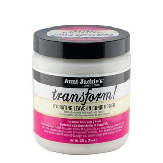 Aunt Jackie's TRANSFORM Hydrating Leave-In Creme Conditioner, 15 OZ | CVS Health