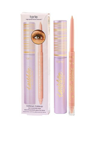 tarte Wakeup Makeup Eye Essentials Duo in Black & Nude. | Revolve Clothing (Global)