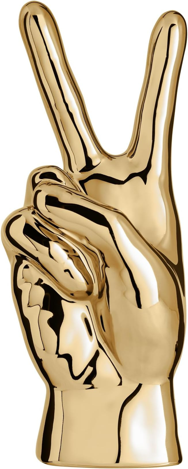 Torre & Tagus Gesture Peace Sign Decor Ceramic Hand Sculpture for Desktop & Shelf Decoration, 10-... | Amazon (US)