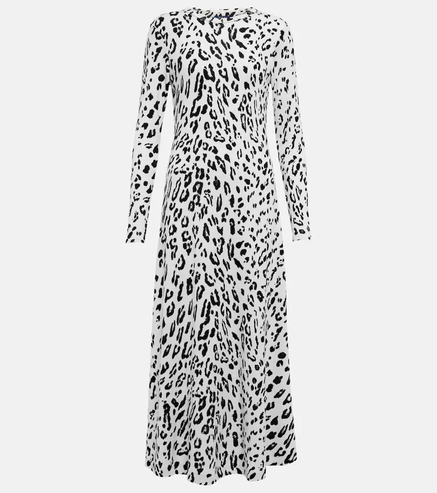 Polo Ralph Lauren Leopard-print wool-blend maxi dress | Mytheresa (US/CA)