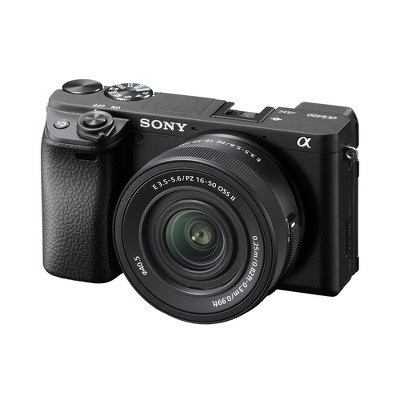 Sony Alpha a6400 24.2 MP APS C Mirrorless Black Camera with 16 to 50mm M2 Lens | Target
