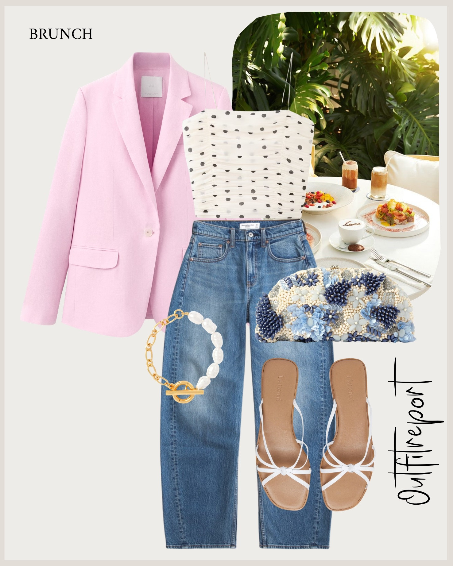 Pink blazer denim barrel jeans and polka dot top 

#LTKjeans #LTKspring #LTKsummer