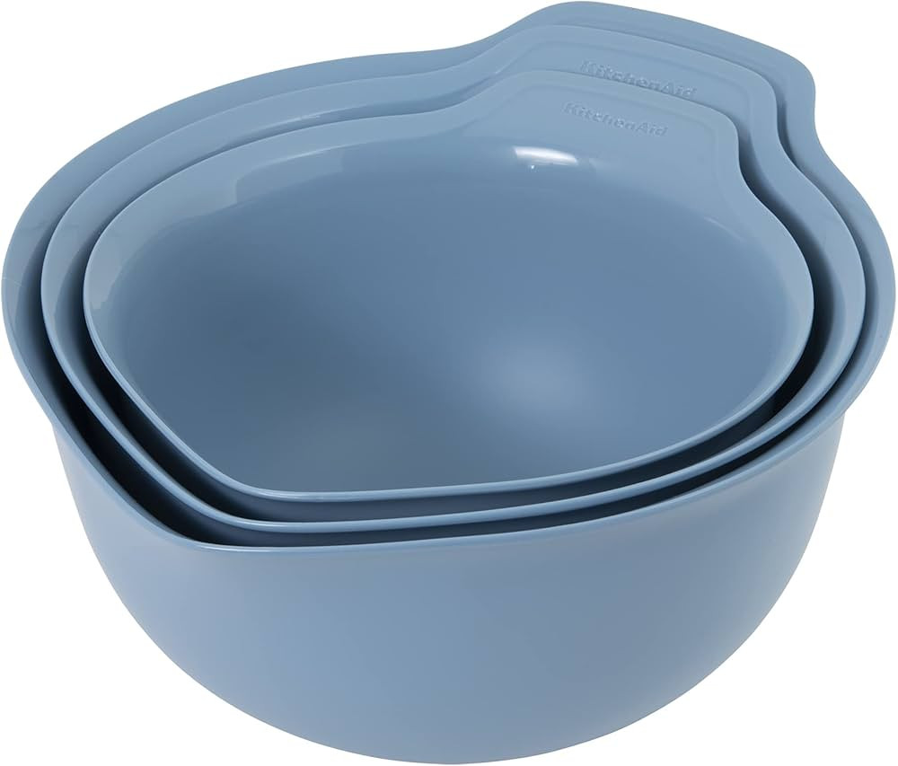 KitchenAid Universal Mixing Bowls, Set of 3, Blue Velvet | Amazon (CA)
