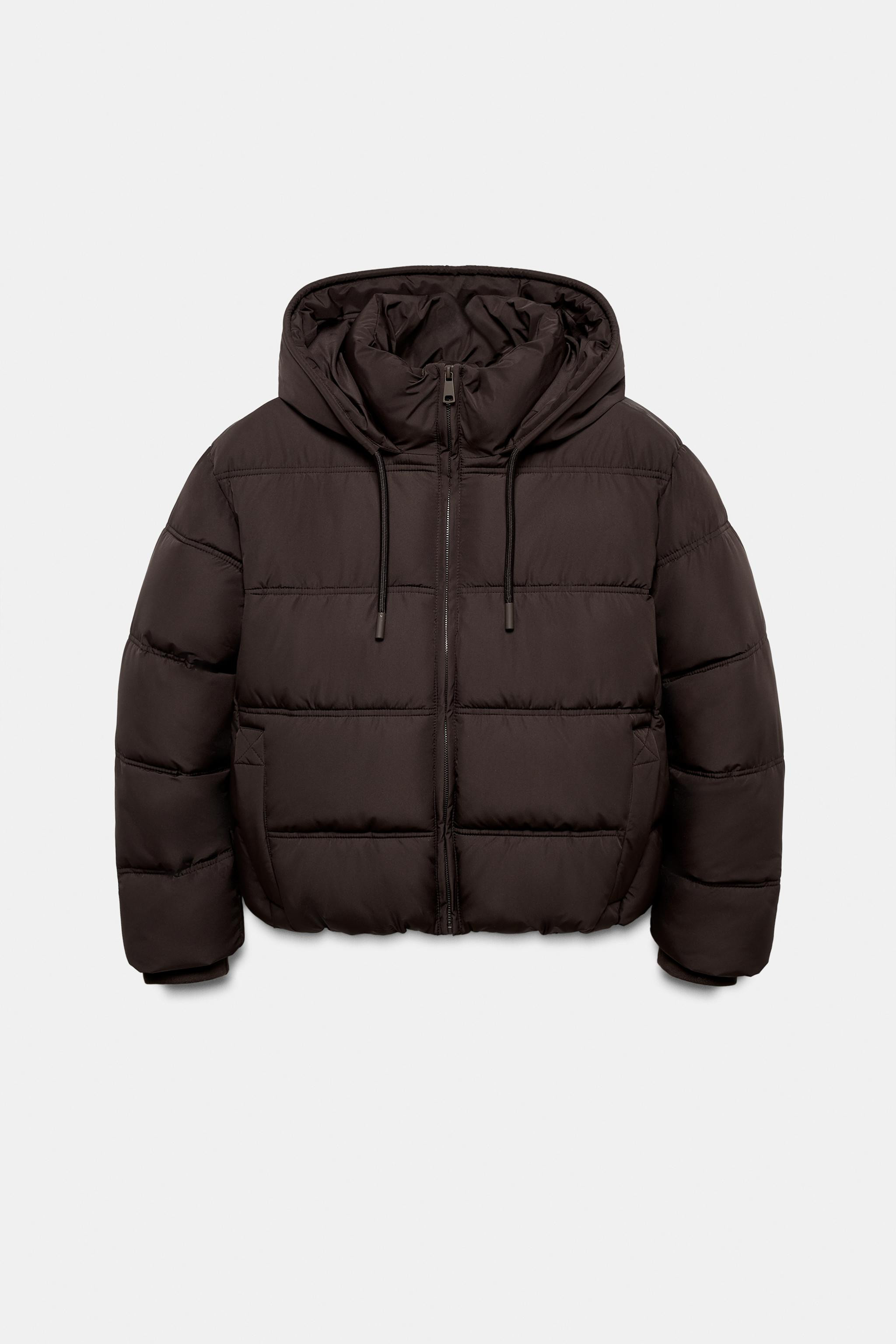 SHORT WATER-REPELLENT WINDPROOF PUFFER ANORAK | Zara US