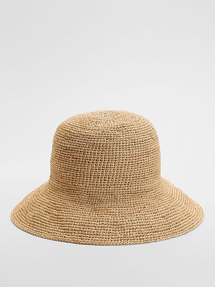 Mar Y Sol for EILEEN FISHER Raffia Bucket Hat | Eileen Fisher