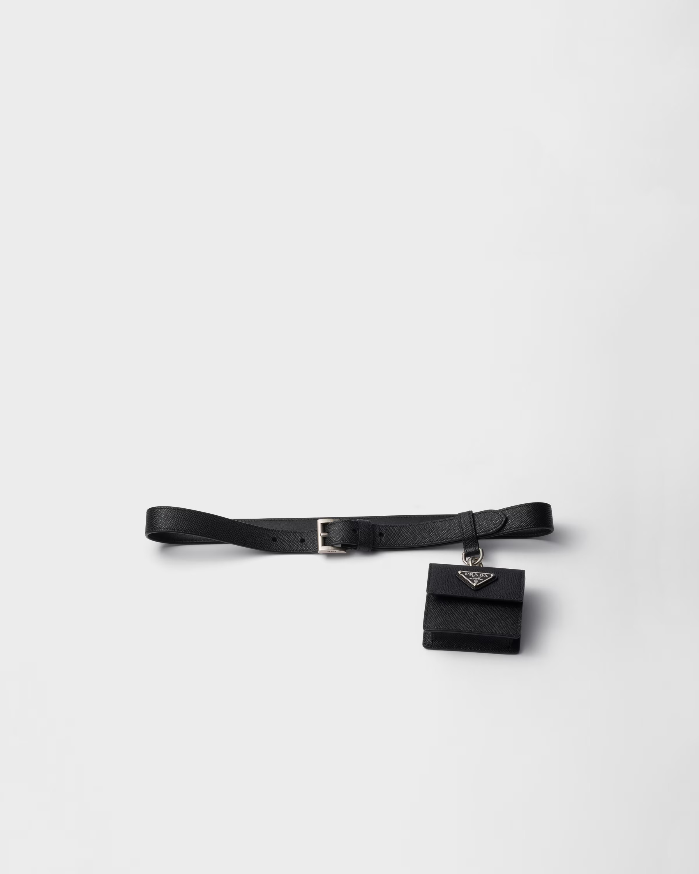 Saffiano leather belt | Prada US