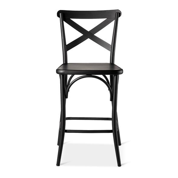 24" French Bistro High Back Counter Stool - Threshold™ | Target