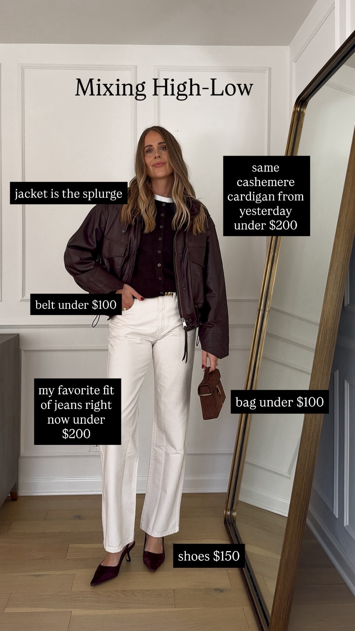 Fashion Jackson, fall outfit, leather jacket, white jeans 

#LTKStyleTip #LTKFindsUnder100 #LTKOver40