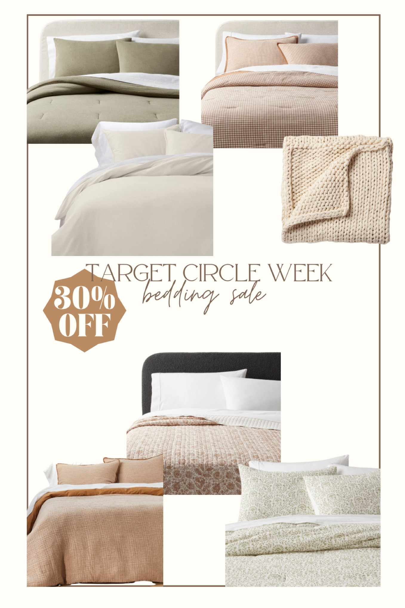 Casaluna and threshold bedding is 30% off for target circle week! This is my favorite week of the year to swap out my bedding! 

#ad #target #targetpartner #targetcircleweek

#LTKSummerSales #LTKHome #LTKSaleAlert
