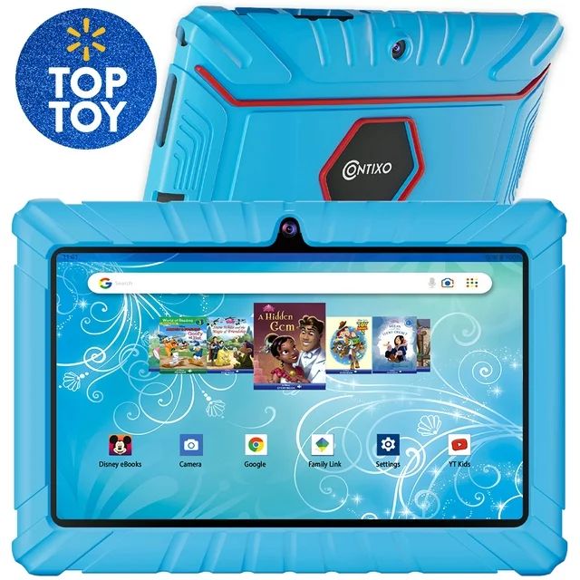 Contixo 7" Android Kids Tablet 32GB, Includes 50+ Disney Storybooks & Stickers , Kid-Proof Case, ... | Walmart (US)