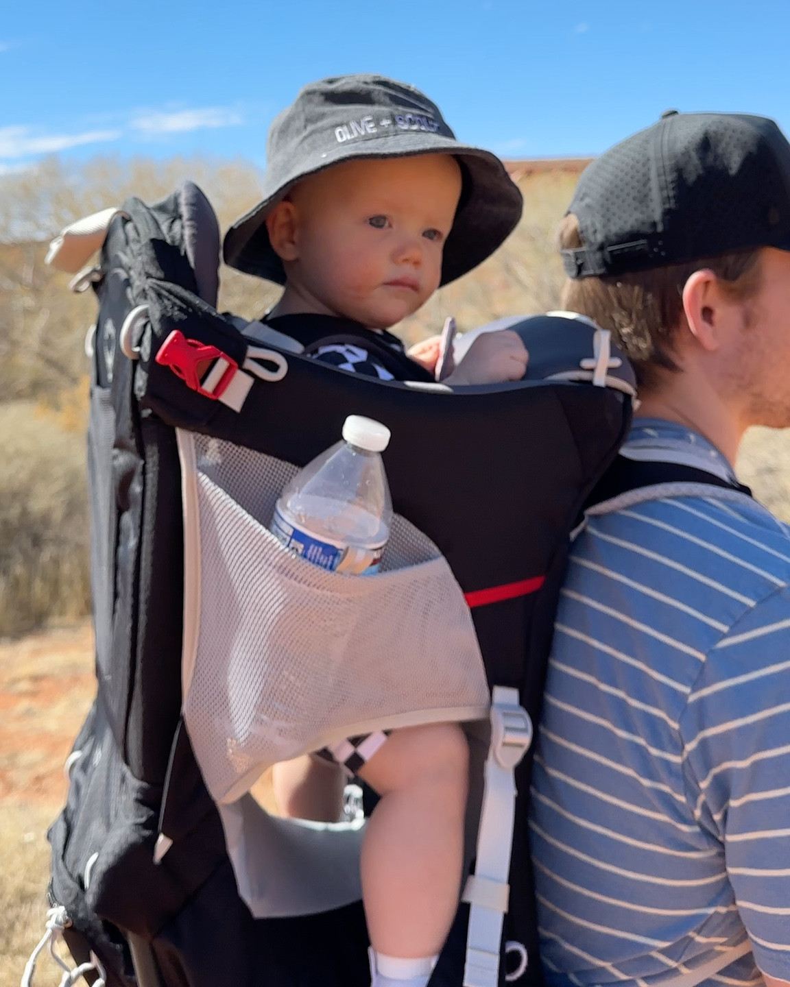 We are OBSESSED with our Osprey Child Carrier Backpack. It’s perfect for hiking, has so many different pockets to hold water and snacks and even has a canopy that pops out to shade your baby when the sun is beating down too hot! 

#LTKTravel #LTKActive #LTKBaby