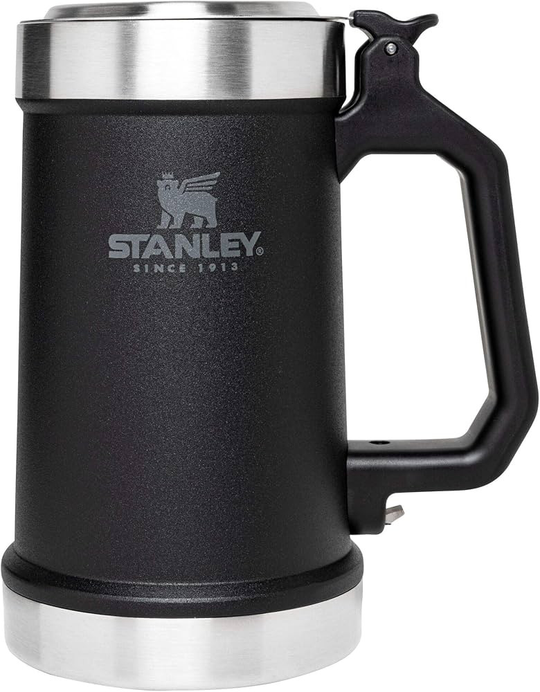 Stanley Classic Beer Stein with Bottle Opener, 24 oz Insulated Beer Party Mug and Tumbler | Amazon (US)