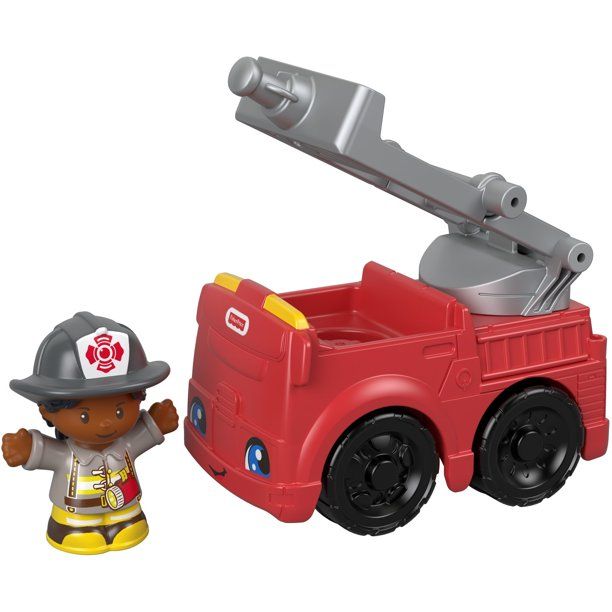 Fisher-Price Little People to the Rescue Fire Truck - Walmart.com | Walmart (US)