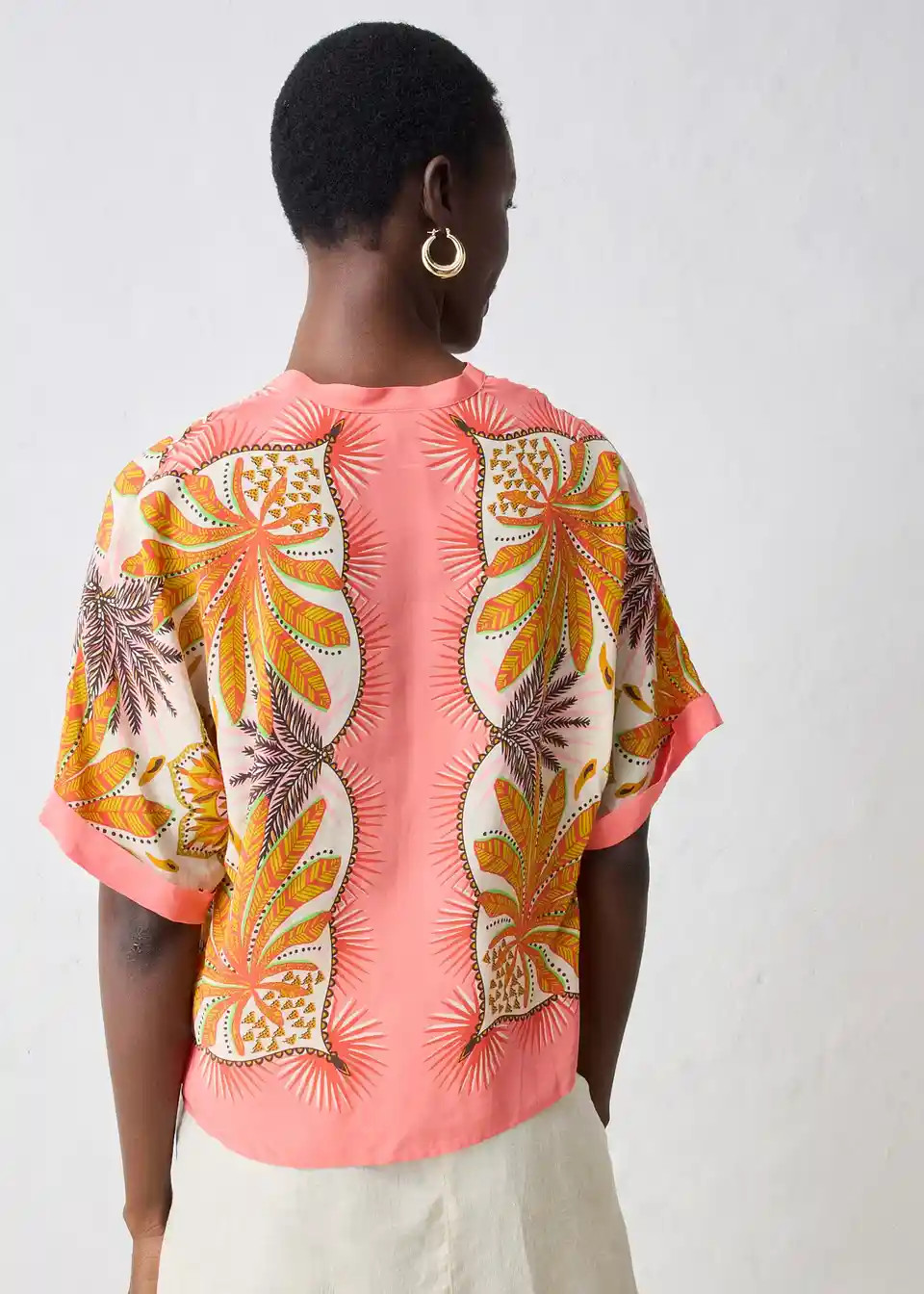 Tunikabluse aus feinem Seiden-Mix | Bonprix DE