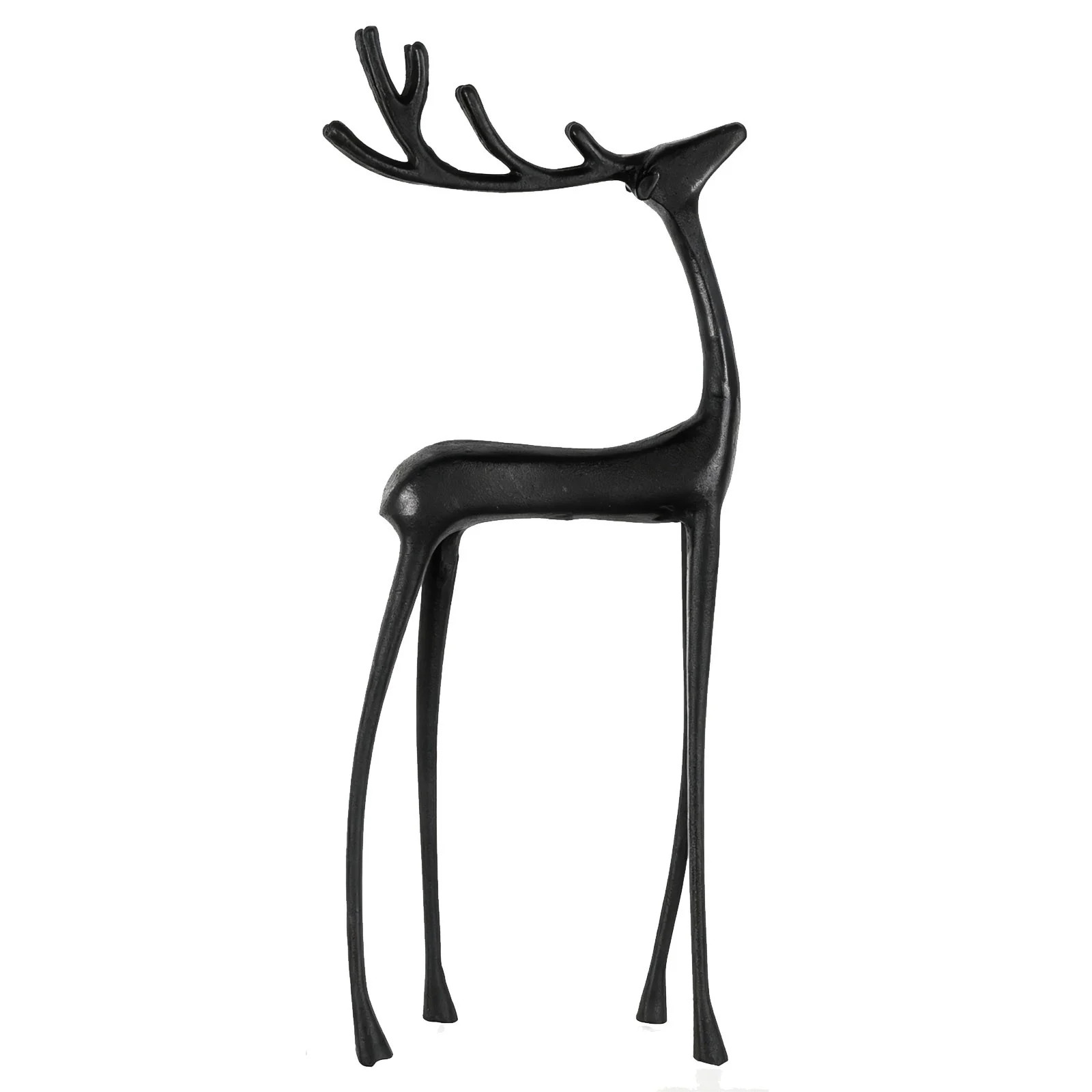 Christmas Decorations-Reindeer Christmas Decor Deer Tabletop Decoration, Black Reindeer Statues -... | Walmart (US)