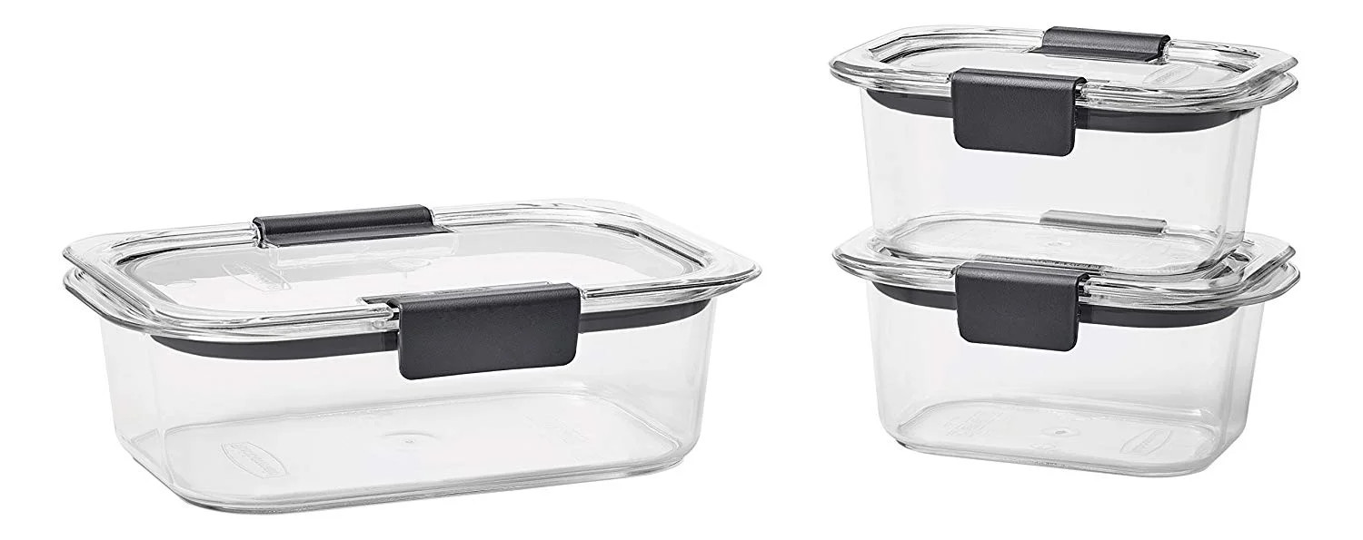 Rubbermaid Brilliance Food Storage Containers, 6-Piece Set | Walmart (US)