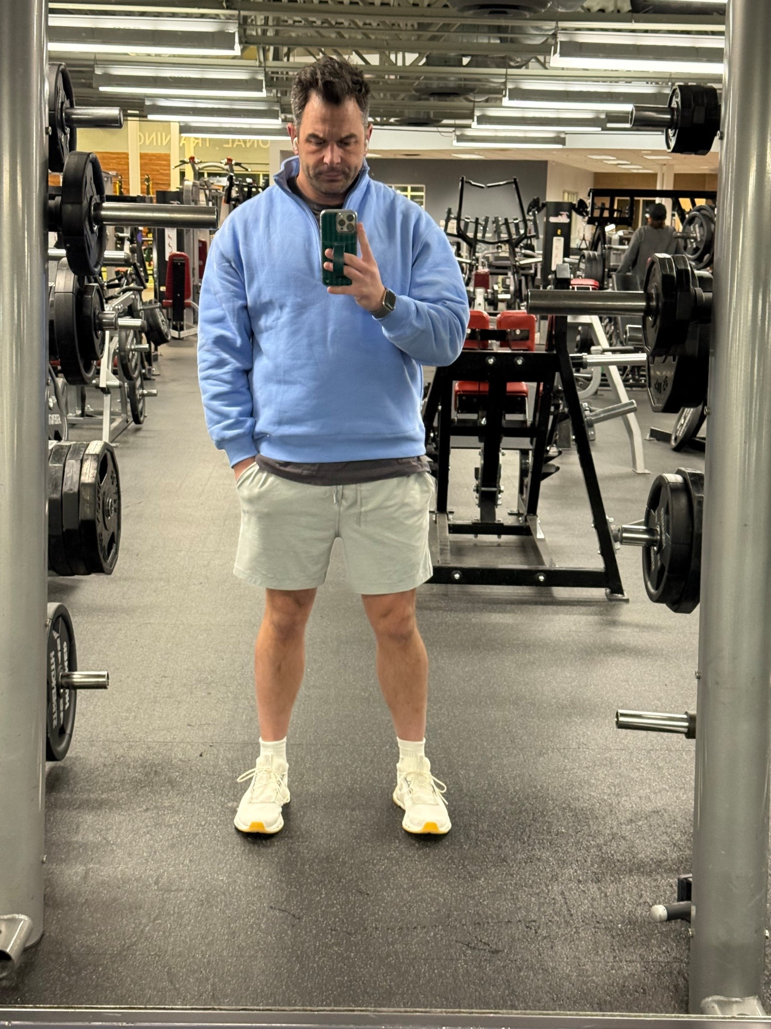First we workout, then we selfie. Another gym OOTD, always in my @lululemon shorts. 

Men’s fitness, gym fashion, gym looks 

#LTKfitnessgoals #LTKActive #LTKootd