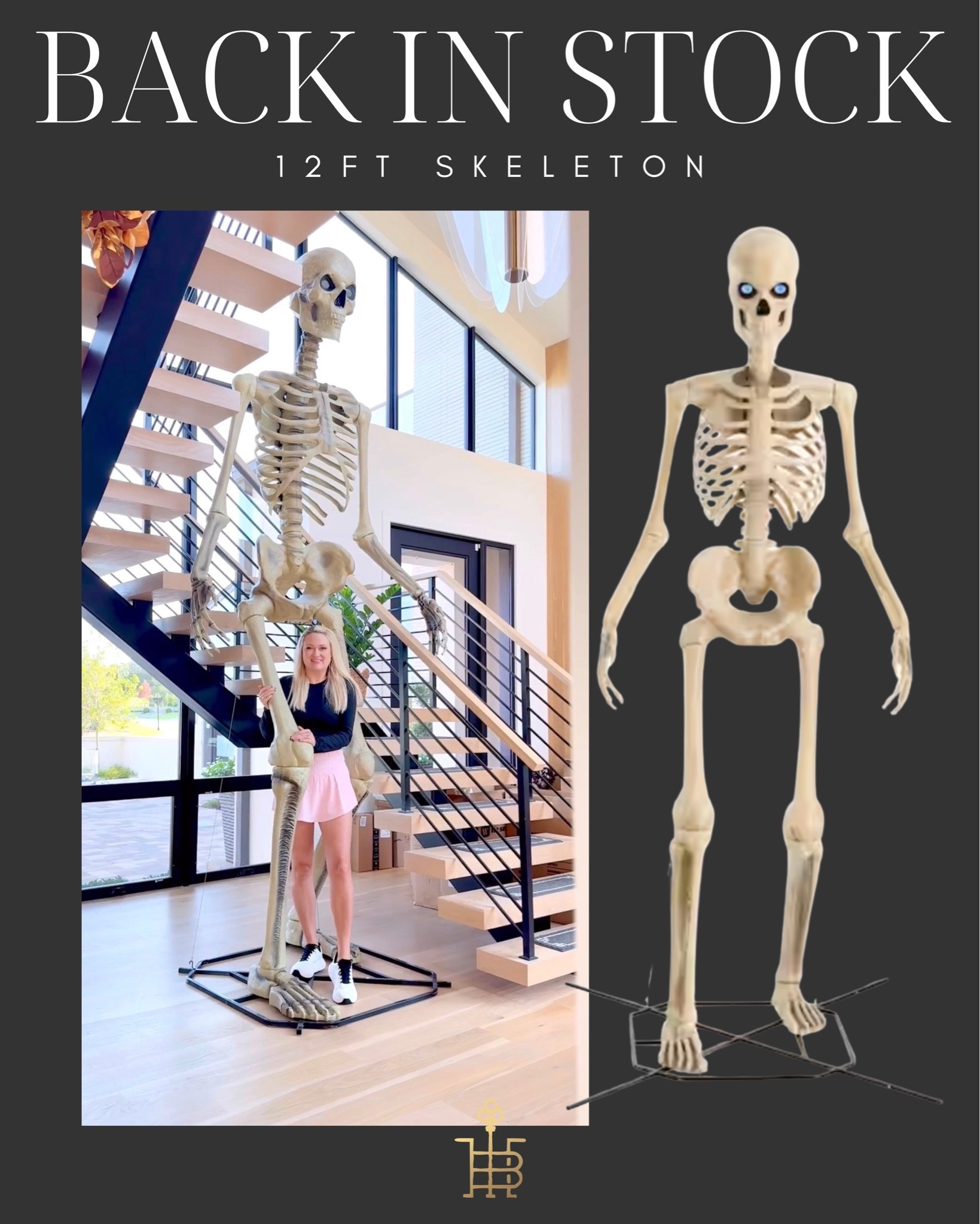 Hurry!! My 12ft skeleton is back in stock! This sells out so fast every year!

#LTKSeasonal #LTKHome