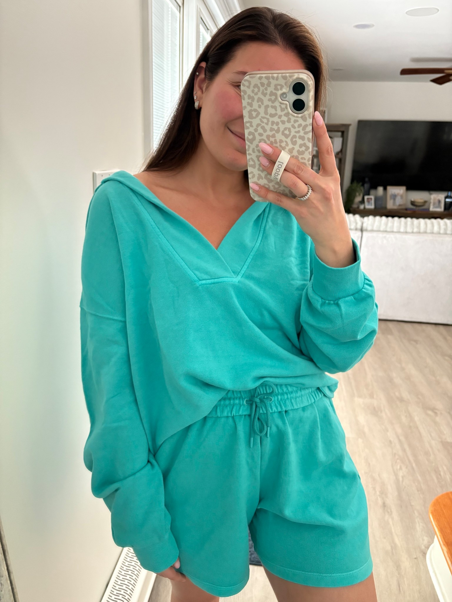 Old Navy Loungewear set - oversized hoodie + sweat shorts in Blue Wing Teal. Linked both for cozy days ahead! #LTKsale #LTKcasualstyle #oldnavystyle

#LTKSaleAlert #LTKSeasonal #LTKStyleTip