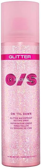 One Size On 'Til Dawn Glitter Waterproof Setting Spray 3.4 oz / 143 mL Limited Edition 2025 | Amazon (US)