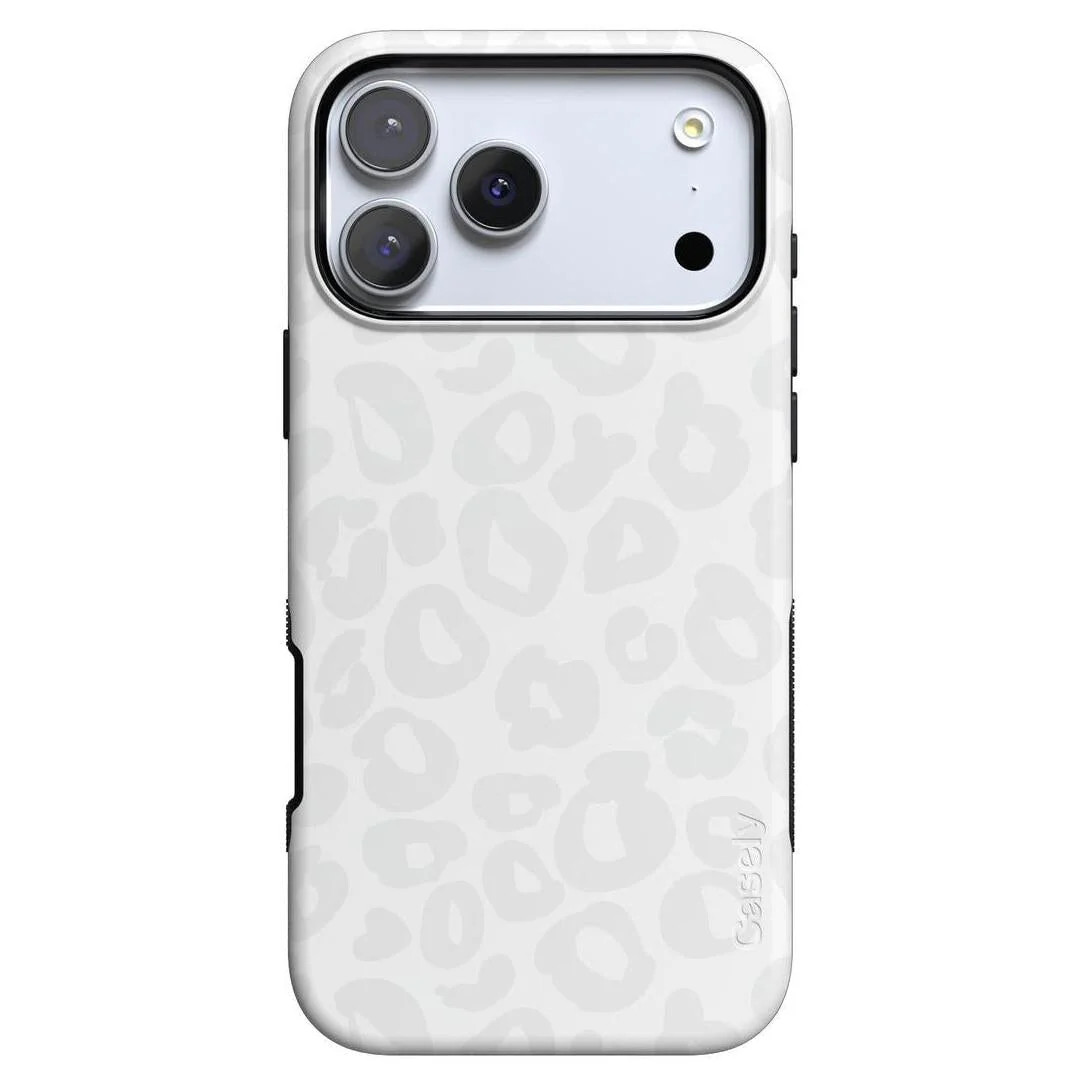 Into the Wild   White Snow Leopard Case | CASELY