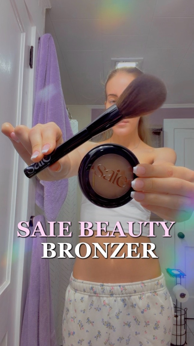 pigmented bronzers from Saie Beauty☆￼
•
•
#saiebeauty #bronzer #summermakeup #grwm #fyp 

#LTKBeauty #LTKgrwm